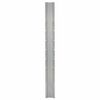 vidaXL Zaunpfosten 10 Stk. Silbern 200 cm Verzinkter Stahl