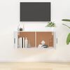 vidaXL TV-Wandschrank Wei&szlig; 100x34,5x40 cm