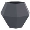 vidaXL Pflanzk&uuml;bel 2 pcs Anthrazit 75 x 75 x 60 cm Stahl