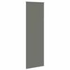 vidaXL Verdunkelungsrollo Grau 70x230 cm Stoffbreite 65,7 cm Polyester