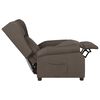 vidaXL Relaxsessel Braun Stoff