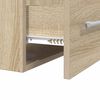 vidaXL Waschbeckenunterschrank Sonoma-Eiche 38,5 x 41 x 48 cm