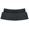 vidaXL 5-tlg. Gartenbar-Set mit Kissen Schwarz