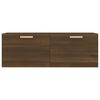 vidaXL Wandschrank Braun Eichen-Optik 100x36,5x35 cm Holzwerkstoff