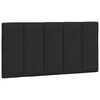 vidaXL Bett mit Matratze "Hanko" Schwarz 100x200 cm Samt