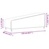 vidaXL Sonnenliegen-Abdeckung Schwarz 210x80x45/75 cm 420D Oxford