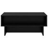 vidaXL Couchtisch Schwarz Eichen-Optik 80 x 46 x 35 cm Holzwerkstoff