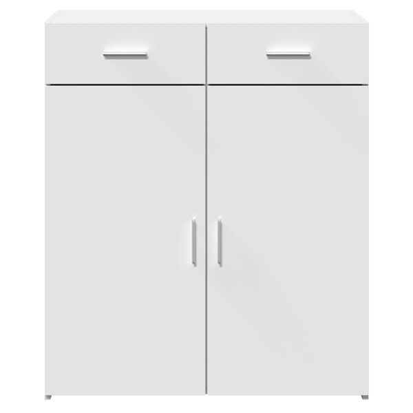 vidaXL Sideboard Wei&szlig; 80x42,5x93 cm Holzwerkstoff