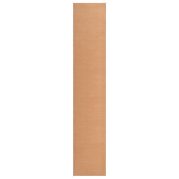 vidaXL Teppichl&auml;ufer BCF Beige 80x450 cm
