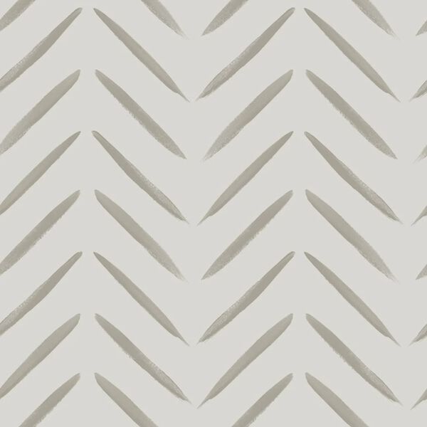 DUTCH WALLCOVERINGS Tapete Chevron Taupe