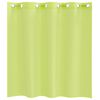 vidaXL Voile Vorh&auml;nge mit &Ouml;sen 2 Stk. Apfelgr&uuml;n 140x140 cm