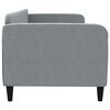 vidaXL Tagesbett Hellgrau 80x200 cm Stoff