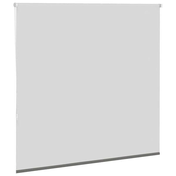 vidaXL Verdunkelungsrollo Grau 145x130cm Stoffbreite 141,6cm Polyester