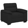vidaXL Sessel Schwarz 60 cm Stoff