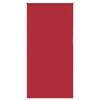 vidaXL Verdunkelungsrollo Rot 75x150 cm Stoffbreite 70,7 cm Polyester