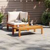 vidaXL 2-tlg. Garten-Sofa-Set mit Kissen Massivholz Akazie