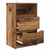 vidaXL Nachttische 2 pcs Altholz 40 x 30 x 467 cm Holzwerkstoff