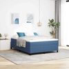 vidaXL Boxspringbett Blau 140 x 200 cm Cordstoff