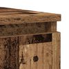 vidaXL Sideboard mit Schubladen Altholz-Optik 100,5x35x76 cm