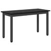 vidaXL Bank Schwarz Eichen-Optik 80 x 35 x 45 cm Holzwerkstoff