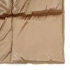 vidaXL Sommerdecke Gold 200 x 200 cm Satin und Mikrofaser