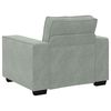 vidaXL Sessel Hellgrau 100x78x84 cm Samt