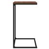 vidaXL Beistelltisch Schwarz 55x35x66 cm Holzwerkstoff