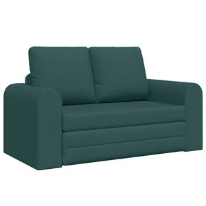 vidaXL Schlafsofa Dunkelgr&uuml;n 148 x 71 x 83 cm Stoff