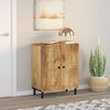 vidaXL Beistellschrank 60x33x75 cm Massivholz Mango
