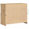 vidaXL LED-Sideboard Braun 81 x 37 x 66,5 cm Holzwerkstoff