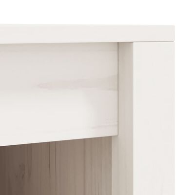vidaXL Outdoor-Küchenschrank Weiß 55x55x92 cm Massivholz Kiefer