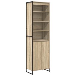 vidaXL Hohe Schr&auml;nke Sonoma 60 x 36 x 200 cm Holzwerkstoff