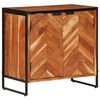 vidaXL Schuhschrank 67x38x65 cm Massivholz Akazie