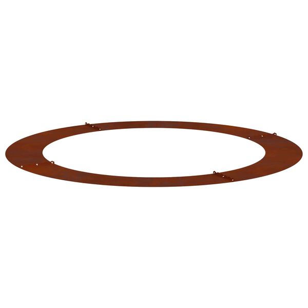 vidaXL geeignet f&uuml;r flache Baumringe 5 pcs Braun &Oslash;90 / 120 cm
