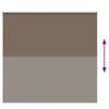 vidaXL Verdunkelungsrollo Kaffeebraun 145x130cm Stoffbreite 141,6cm