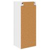 vidaXL H&auml;ngeschrank mit T&uuml;r Beton Grau 40 x 31 x 100 cm Holzwerkstoff