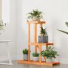 vidaXL Blumenst&auml;nder 81x25x75,5 cm Massivholz Tanne