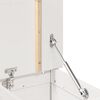 vidaXL Sitzbank Wei&szlig; 110x41x76,5 cm Massivholz Kiefer