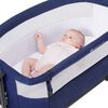 Kinderkraft 2-in-1 Babybett BEA Marineblau