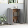 vidaXL Sideboard Grau Sonoma 60x30x75 cm Holzwerkstoff
