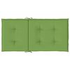 vidaXL Niedriglehner-Auflagen 6 Stk. Melange Gr&uuml;n 100x50x4 cm Stoff