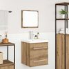 vidaXL Badezimmerm&ouml;bel-Set 2 pcs Artisan-Eiche Holzwerkstoff