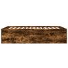 vidaXL Bettgestell R&auml;uchereiche 120x200 cm Holzwerkstoff