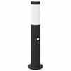 vidaXL Pollerleuchte mit Sensor 50 cm Edelstahl IP44