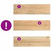 vidaXL Treppenstufen 8 Stk. Unbehandelt 90x25x2 cm Massivholz Eiche