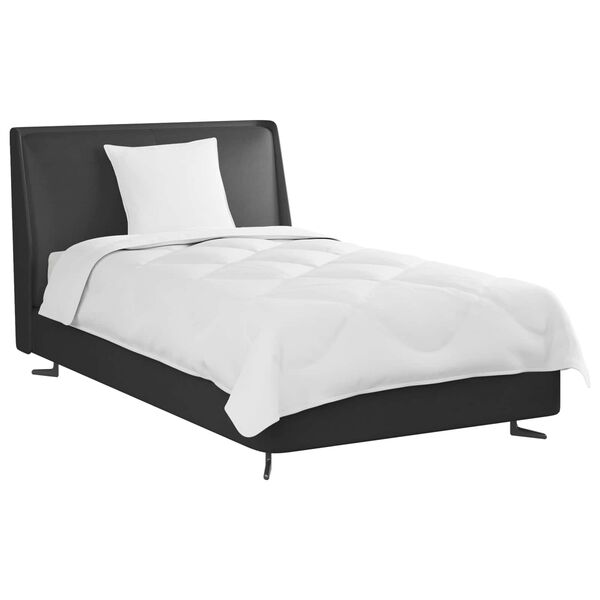 vidaXL Ganzjahresbettdecke mit Kissen 2 pcs Weiß Mikrofaser