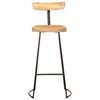 vidaXL Barhocker 2 Stk. 49x43x103 cm Mango Massivholz