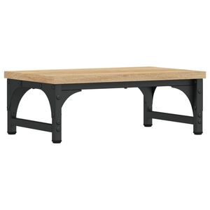 vidaXL Monitorst&auml;nder Sonoma-Eiche 37x23x14 cm Holzwerkstoff