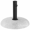 vidaXL Sonnenschirmst&auml;nder 20.9 kg Hellgrau Beton Rund