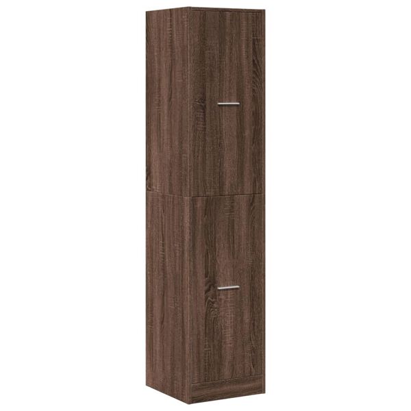 vidaXL Apothekerschrank Eichen-Optik 40x41x174,5 cm Holzwerkstoff